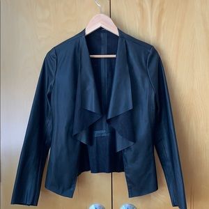 Zara Basic Collection vegan leather black